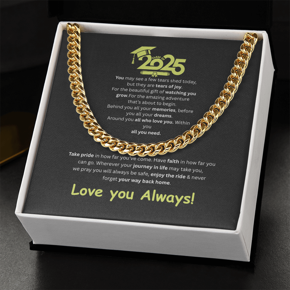 2025 Graduation Cubin Chain