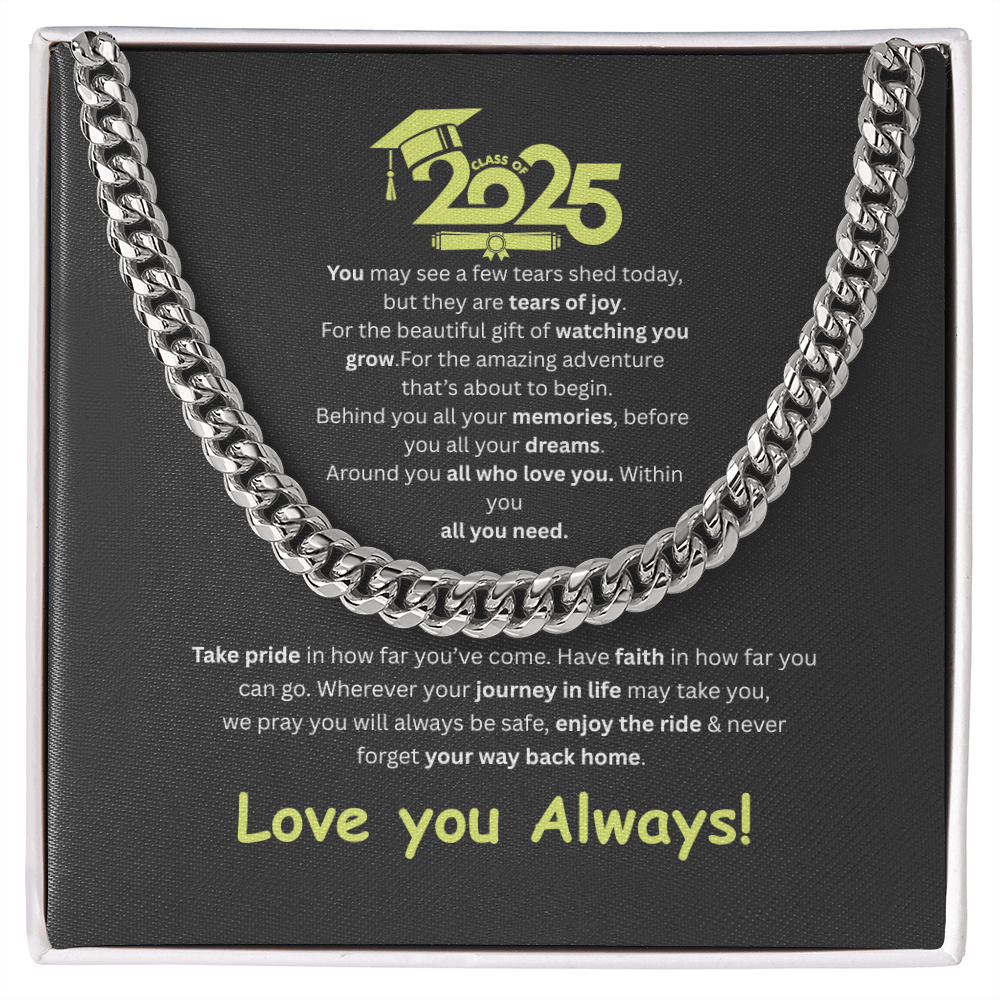 2025 Graduation Cubin Chain
