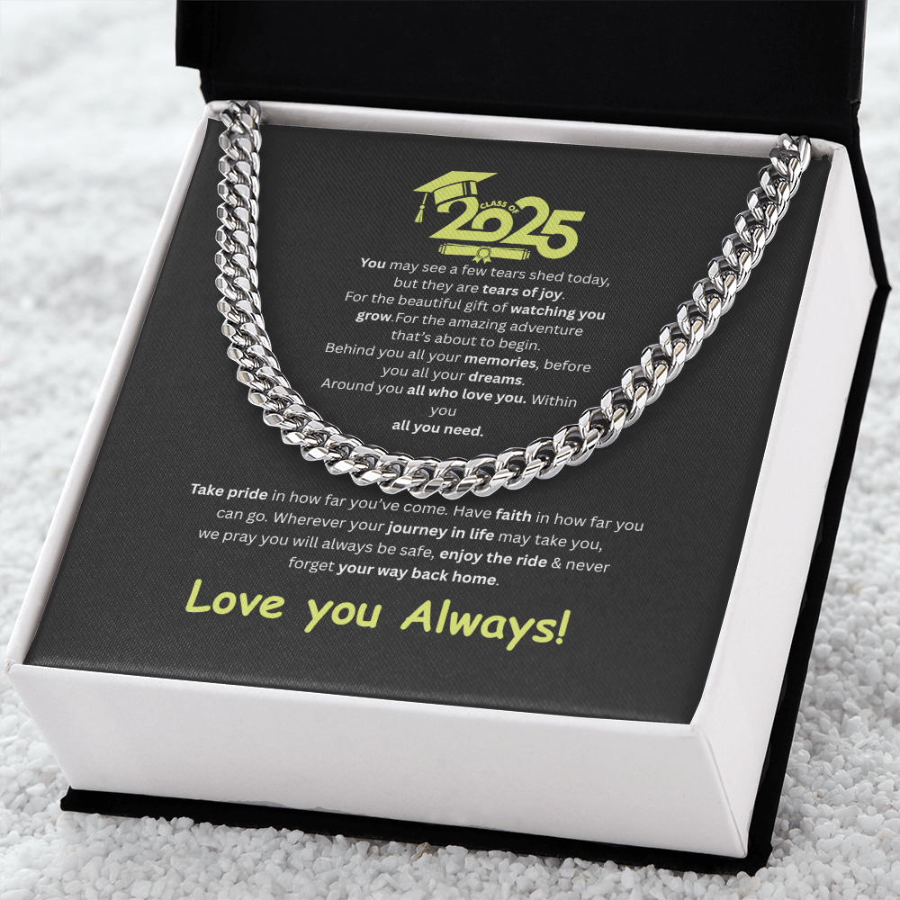 2025 Graduation Cubin Chain