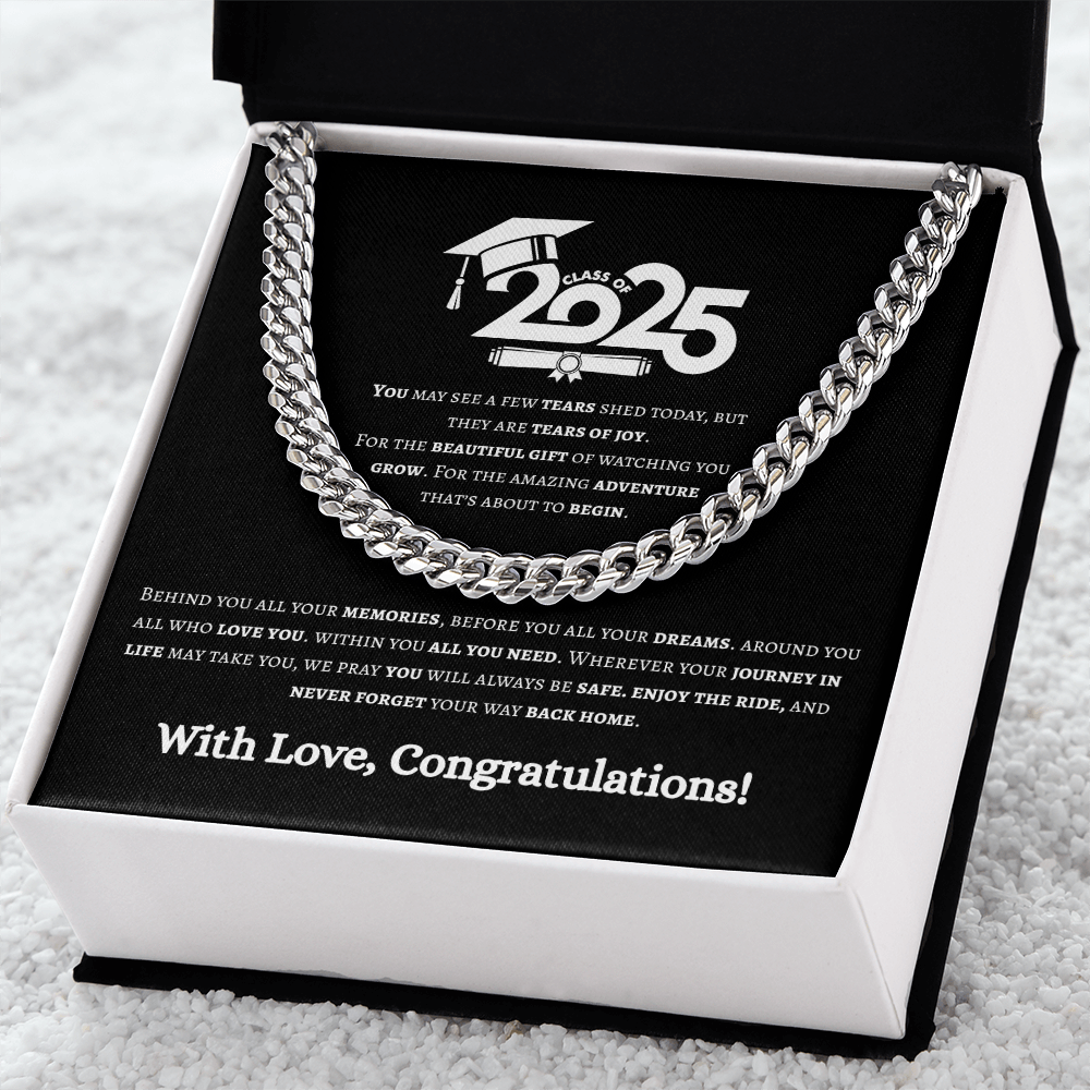 Cuban Chain Grad 2025 Black