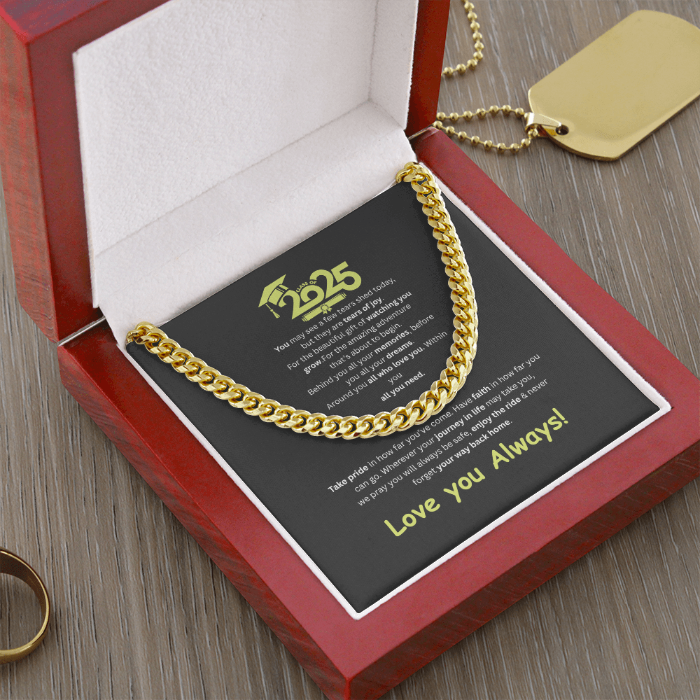 2025 Graduation Cubin Chain