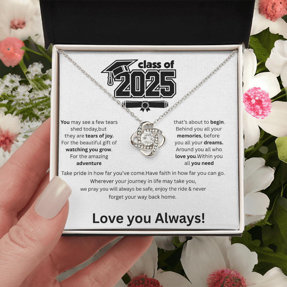 Class of 2025 Love Knot Necklace
