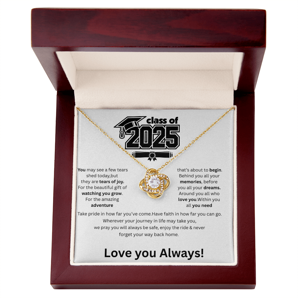 Class of 2025 Love Knot Necklace