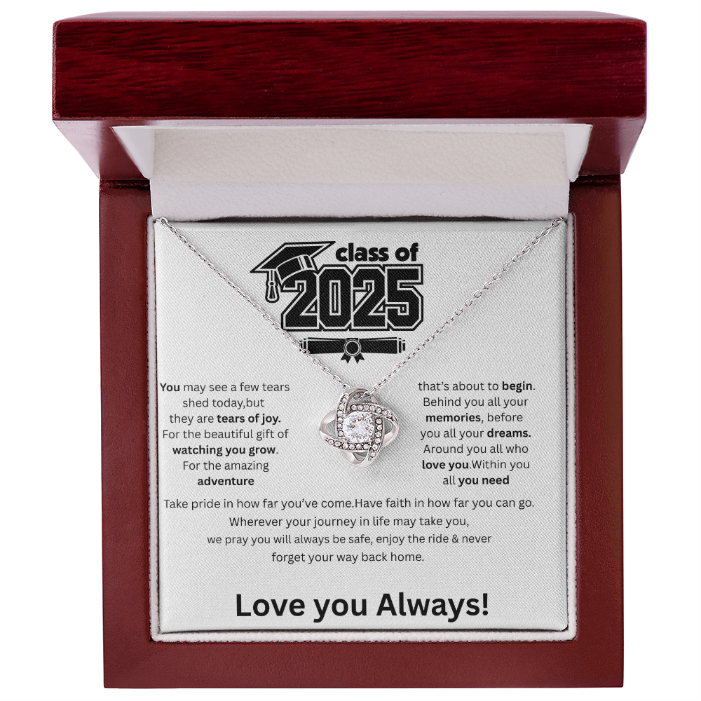 Class of 2025 Love Knot Necklace