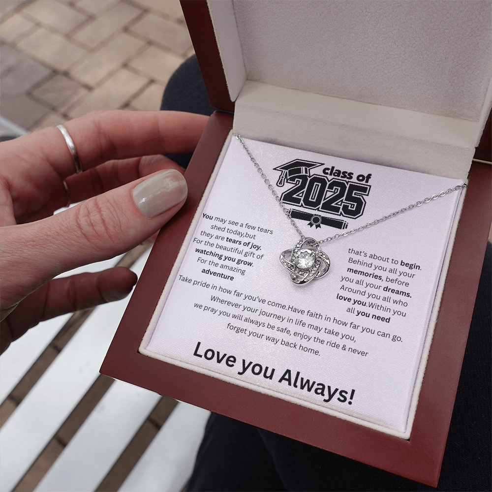 Class of 2025 Love Knot Necklace