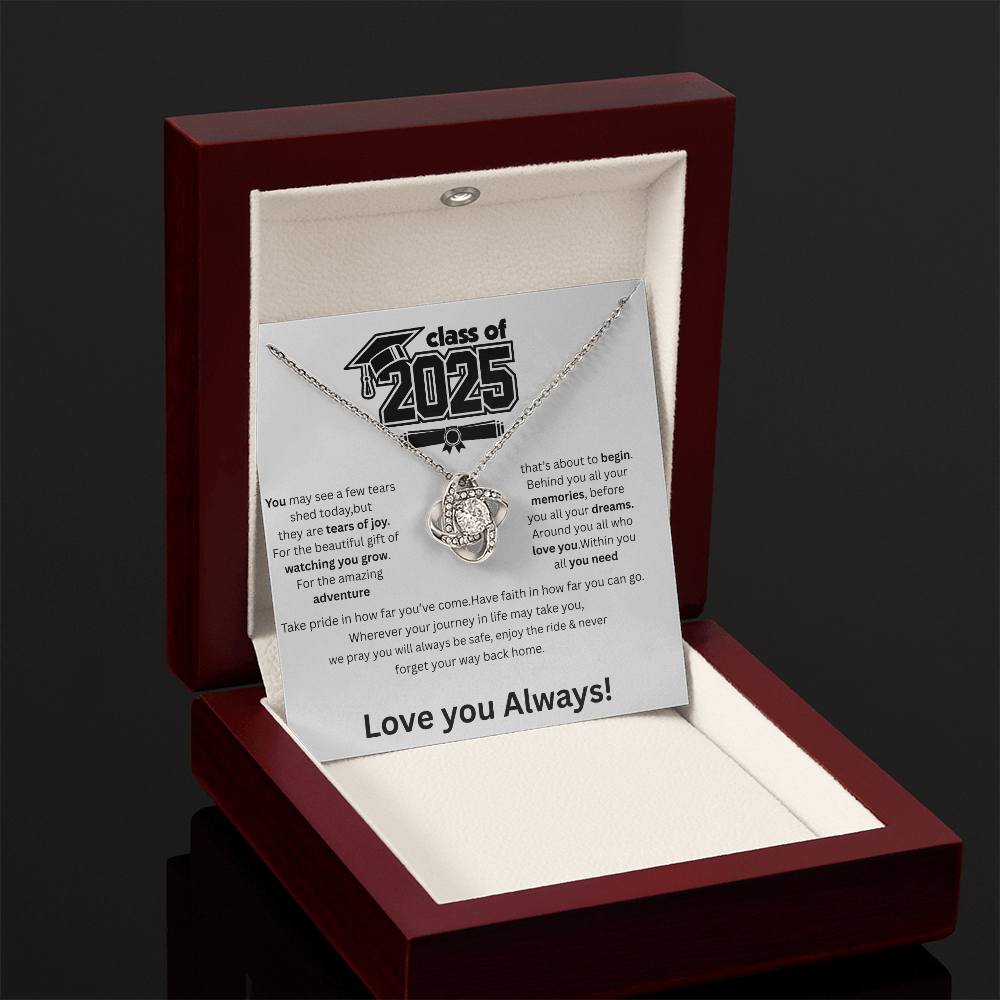 Class of 2025 Love Knot Necklace