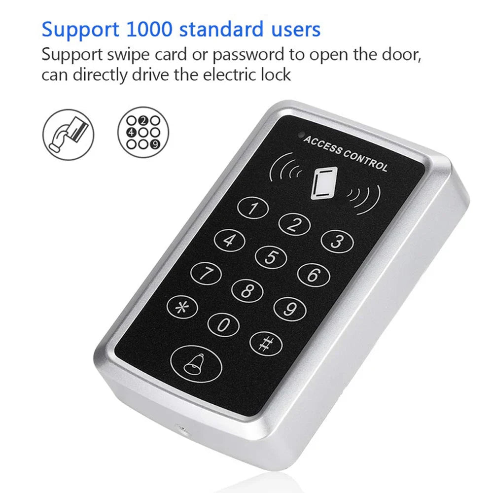 125KHz RFID Access Control Keypad Card Reader Door Access Control System