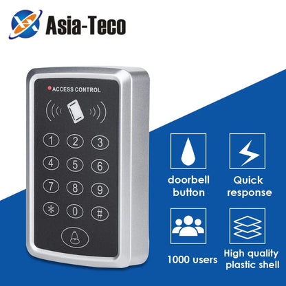 125KHz RFID Access Control Keypad Card Reader Door Access Control System