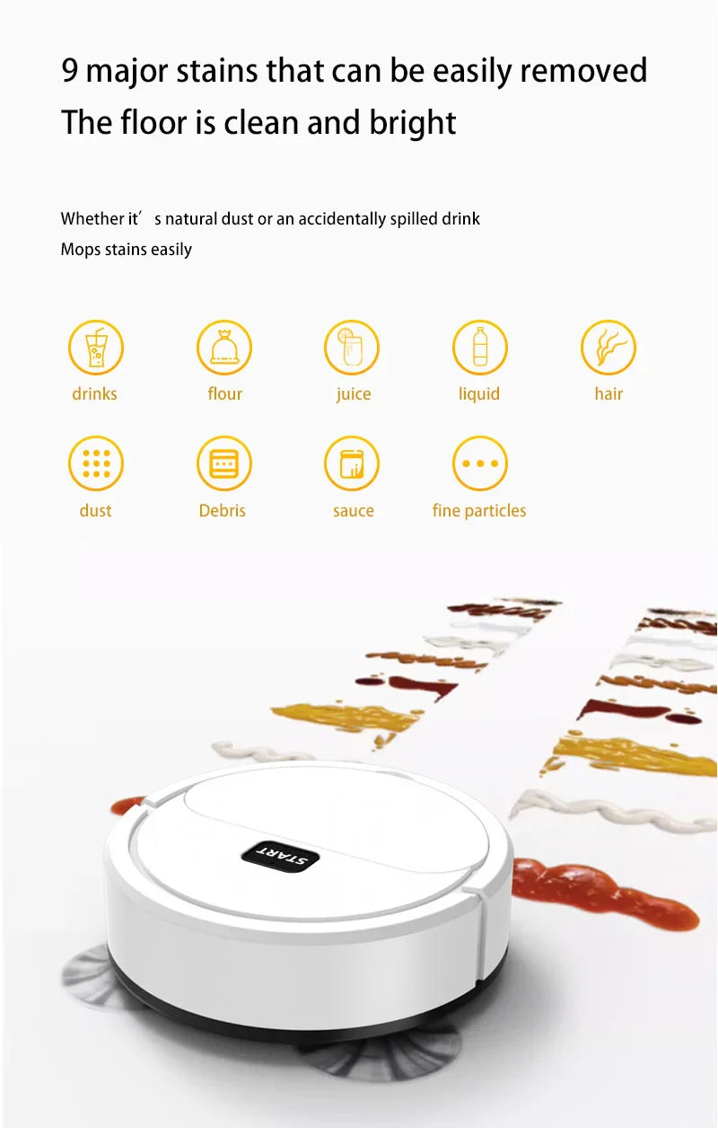 Xiaomi Smart Sweeping Robot Mini Silent Vacuum Cleaner Sweep