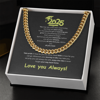 2025 Graduation Cubin Chain