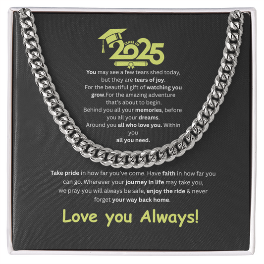 2025 Graduation Cubin Chain