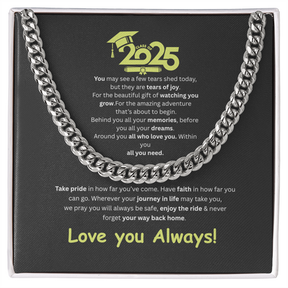 2025 Graduation Cubin Chain