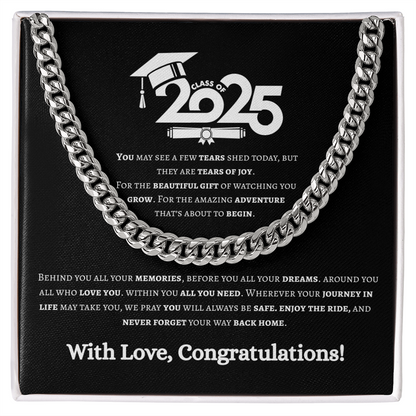 Cuban Chain Grad 2025 Black