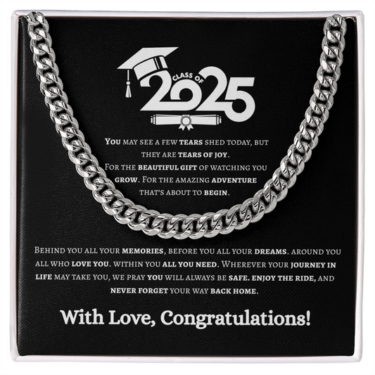 Cuban Chain Grad 2025 Black