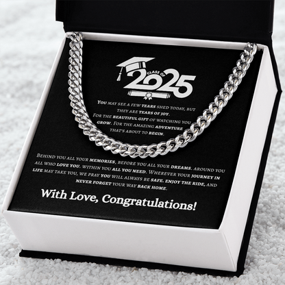 Cuban Chain Grad 2025 Black