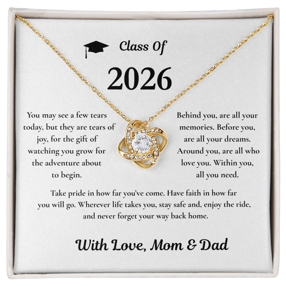Graduation Hat 2026 /With Love Mom & Dad