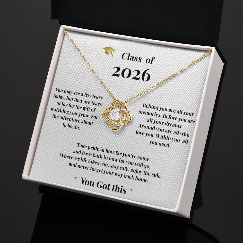 Class of 2026 Necklace/ You Got This