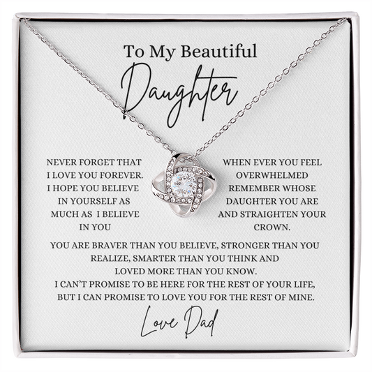 To My Beautiful Daughter