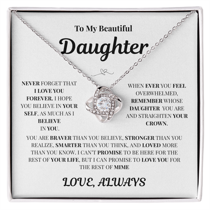 To My Beautiful Daughter – Love Always