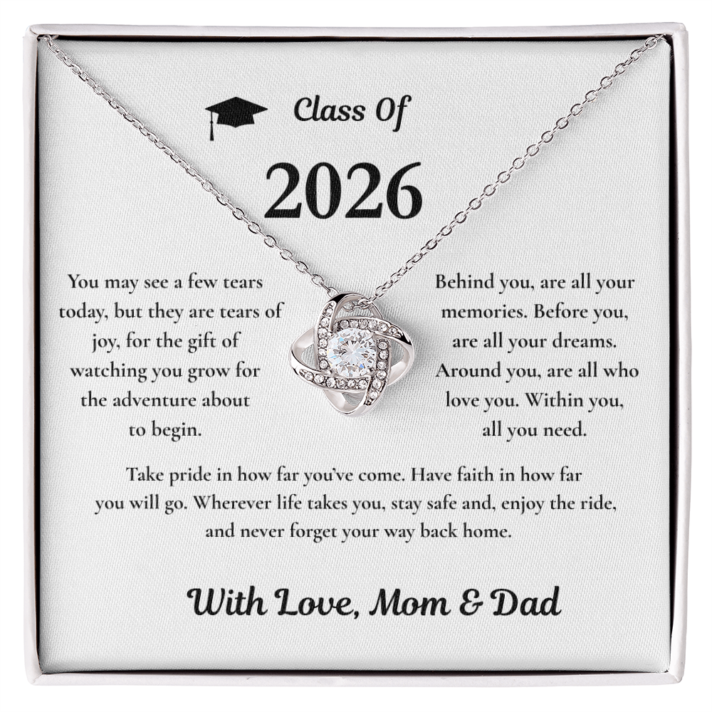 Graduation Hat 2026 /With Love Mom & Dad