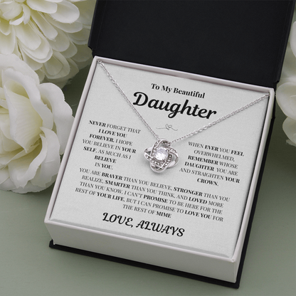 To My Beautiful Daughter – Love Always