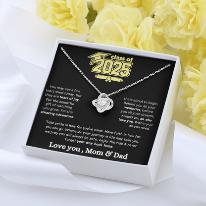 2025 Love Knot Graduation Necklace