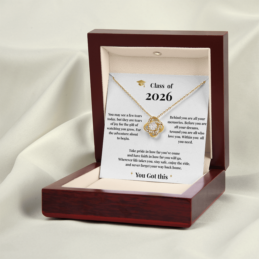 Class of 2026 Necklace/ You Got This