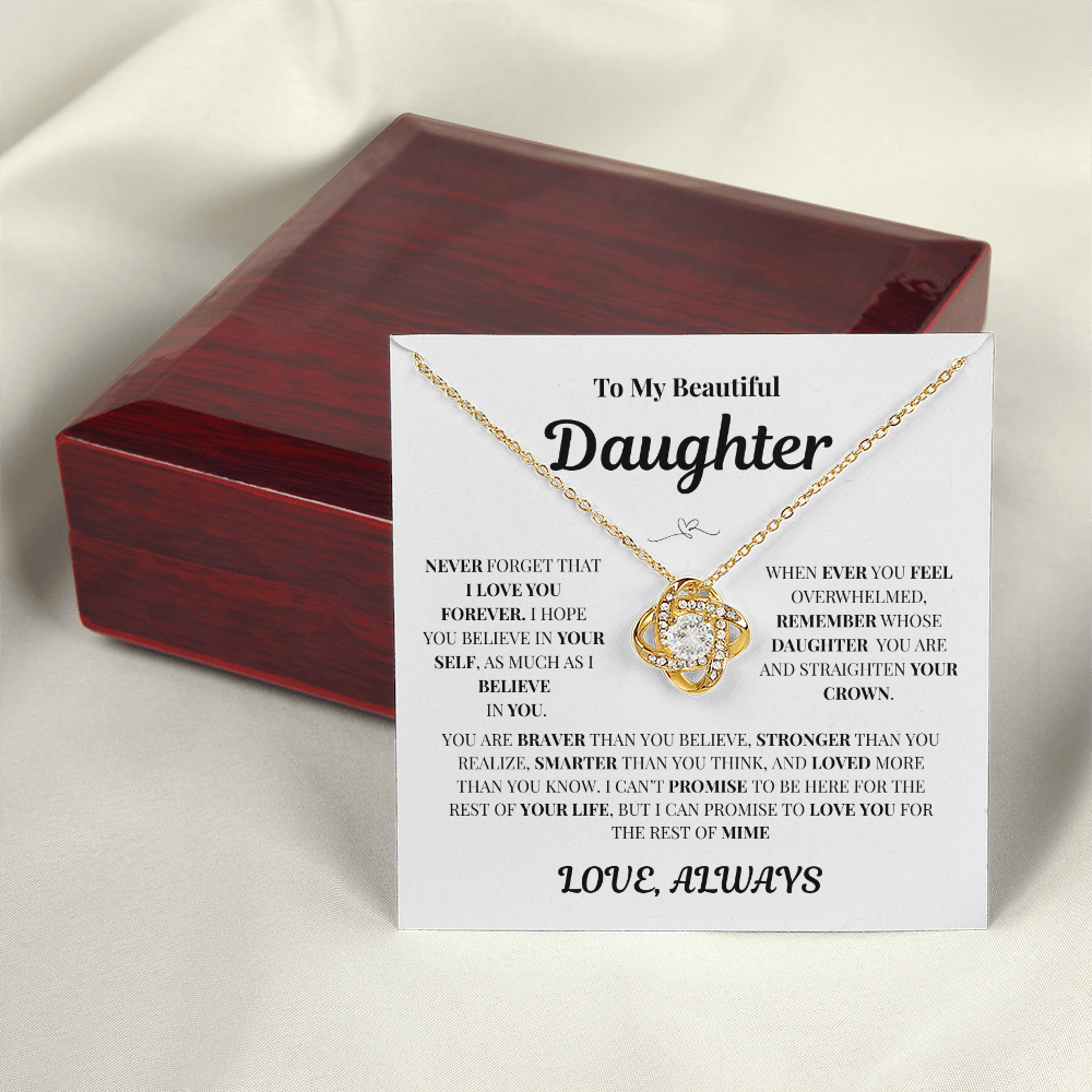 To My Beautiful Daughter – Love Always