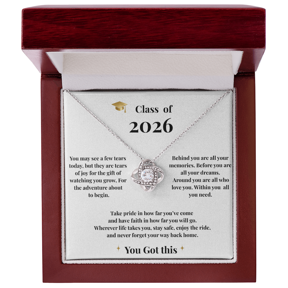 Class of 2026 Necklace/ You Got This