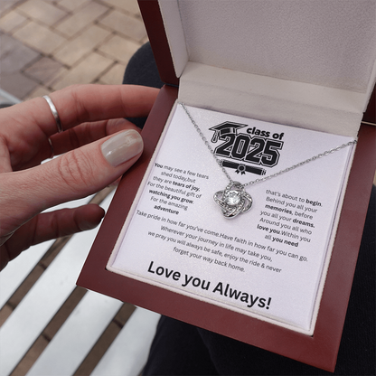 Class of 2025 Love Knot Necklace