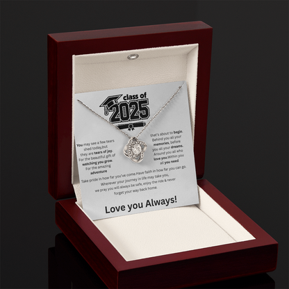 Class of 2025 Love Knot Necklace