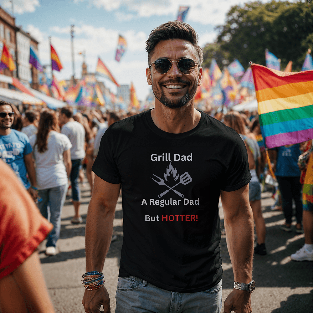 Dad  Grill Tee Shirt