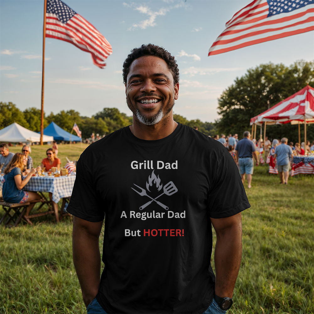Dad  Grill Tee Shirt